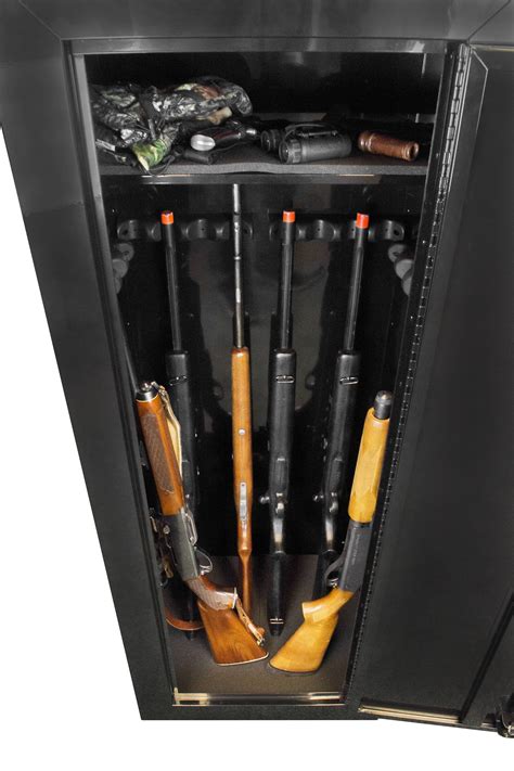 locking steel gun cabinets|gun cabinet with thick steel.